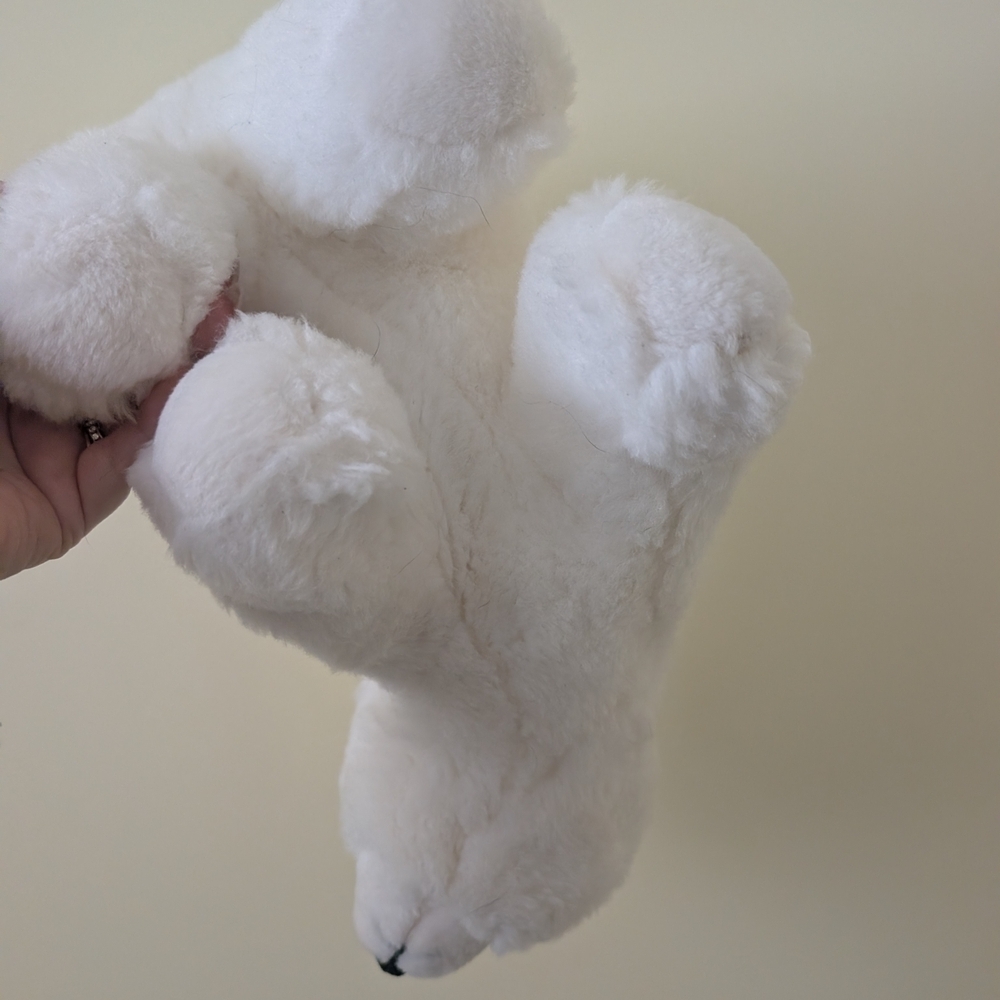 Plush Polar Bear Toy - Picture 5 of 8